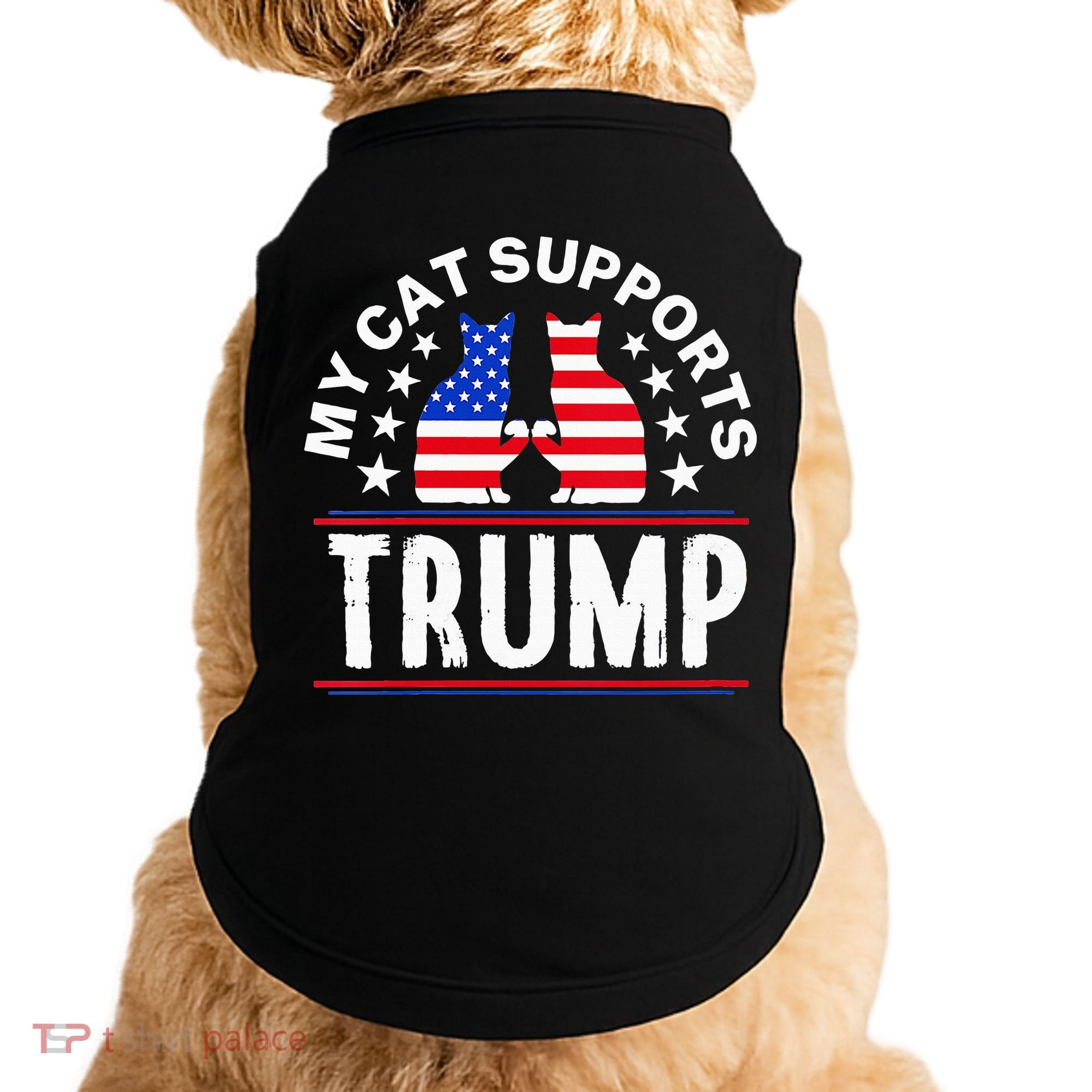 My Cat Supports Trump Doggie Tank