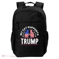 My Cat Supports Trump Backpack thumb 0