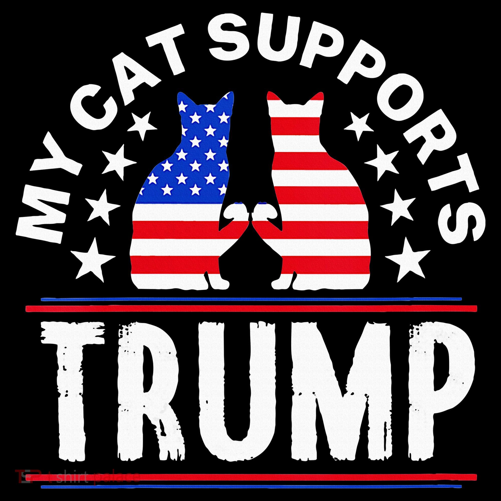 My Cat Supports Trump Backpack