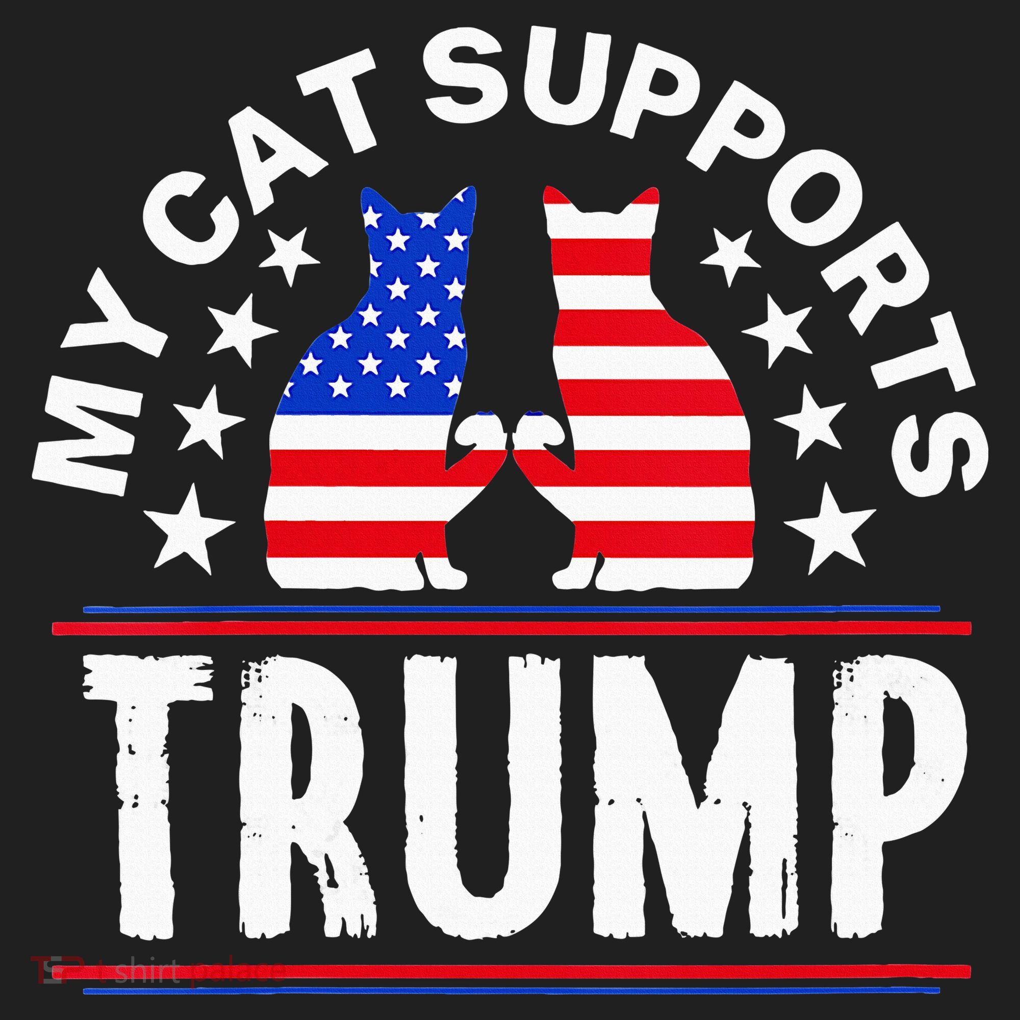 My Cat Supports Trump Beanie
