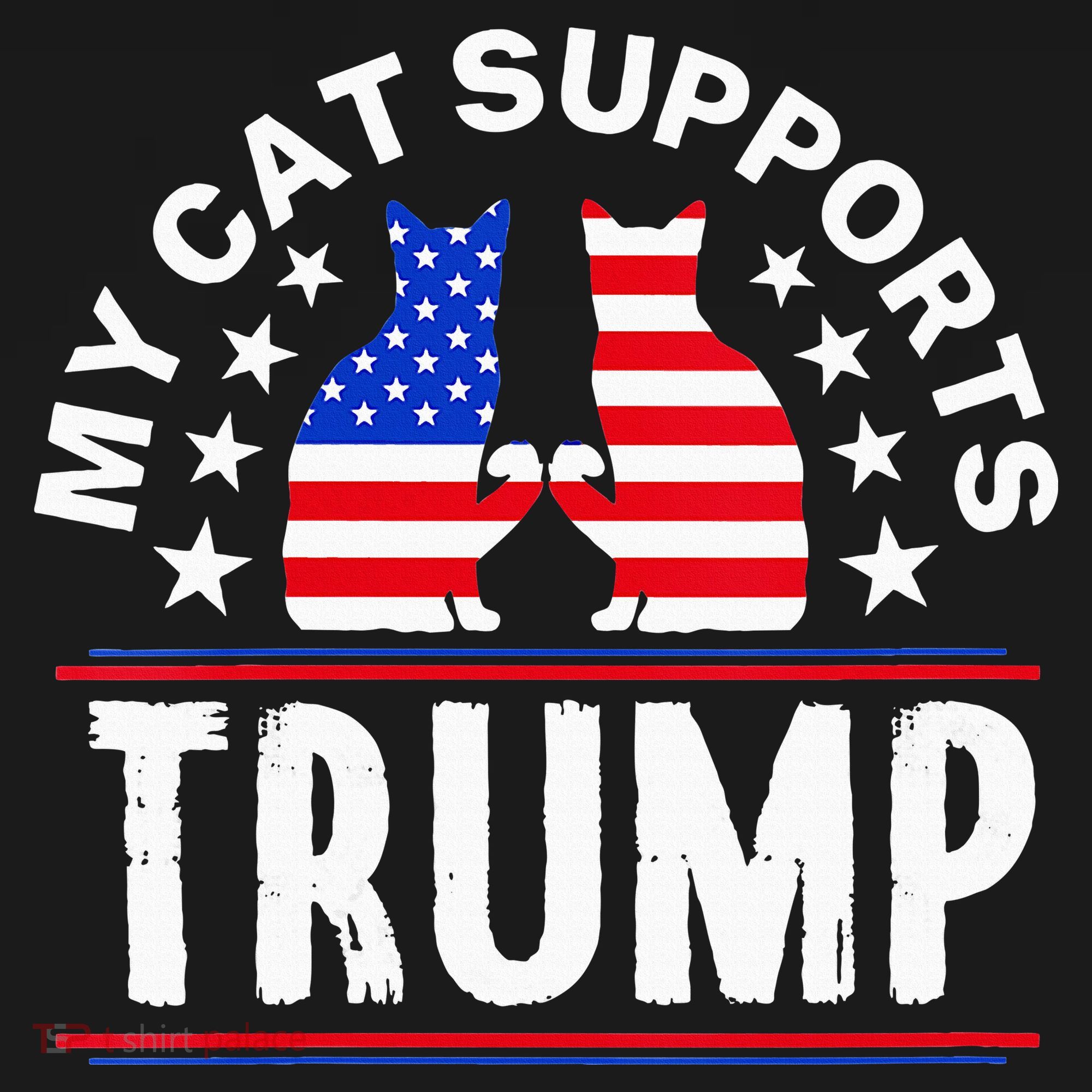 My Cat Supports Trump Pajama Set