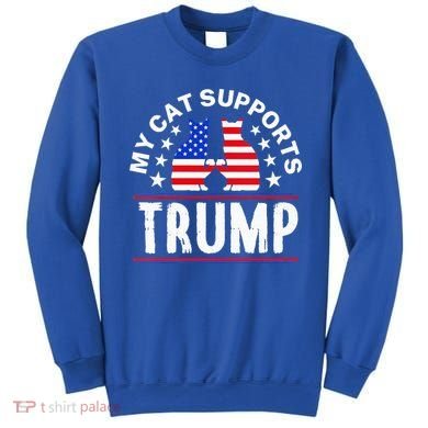 My Cat Supports Trump Sweatshirt