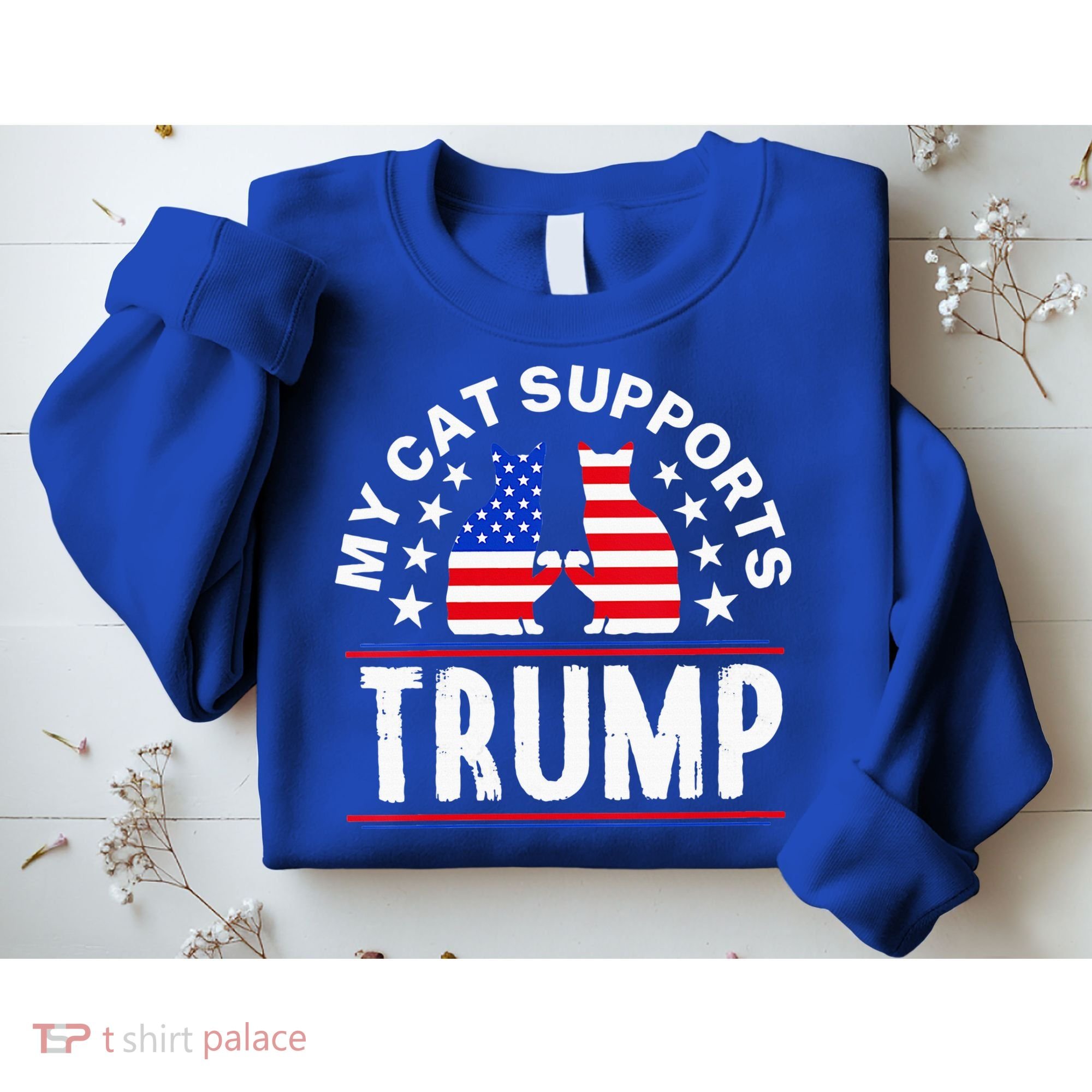 My Cat Supports Trump Sweatshirt
