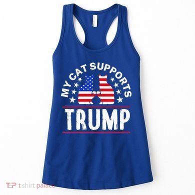 My Cat Supports Trump Women's Tank Top