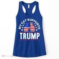 My Cat Supports Trump Women's Tank Top thumb 0