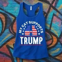 My Cat Supports Trump Women's Tank Top thumb 3