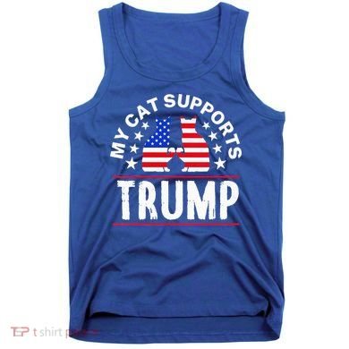 My Cat Supports Trump Tank Top