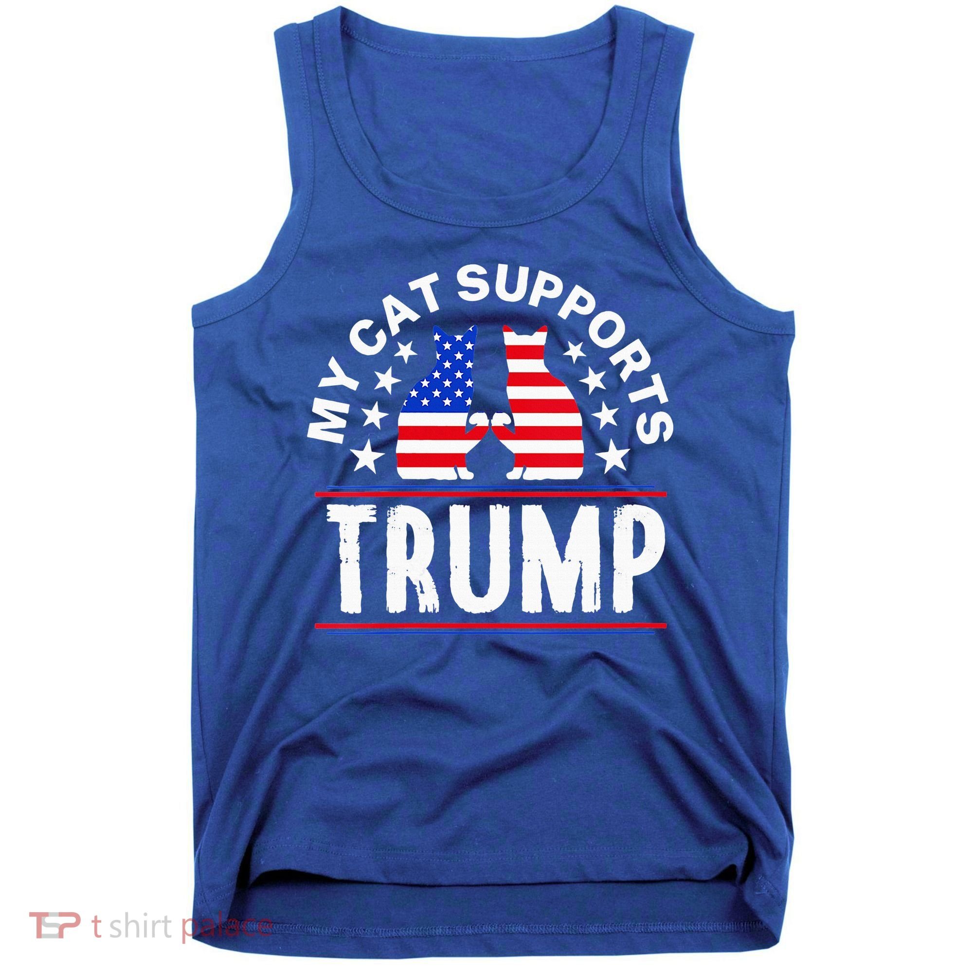 My Cat Supports Trump Tank Top