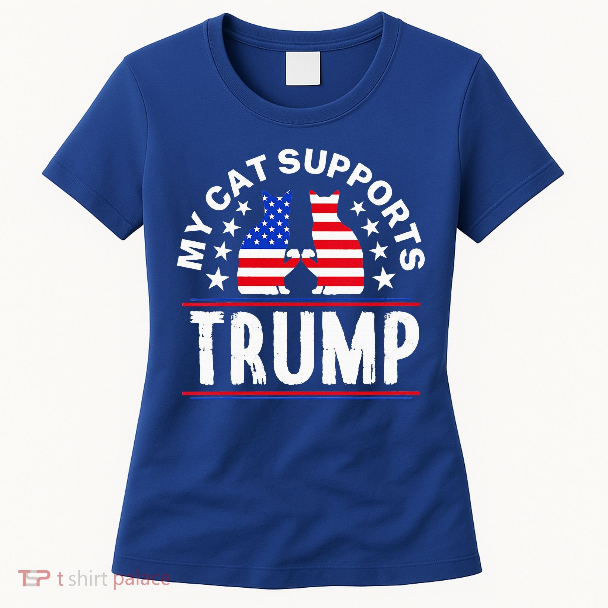 My Cat Supports Trump Women's T-Shirt