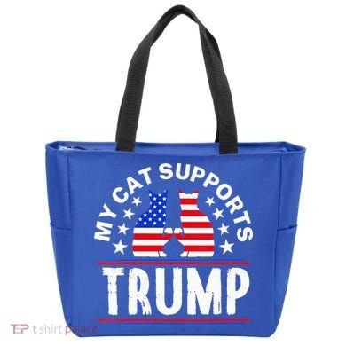 My Cat Supports Trump Tote Bag