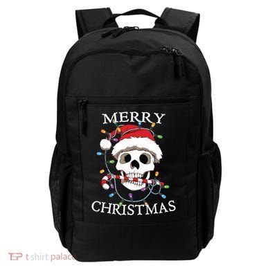 Merry Christmas Skull Skeleton Backpack