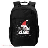 Memaw Claus Santa Hat Grandma Xmas Granny Gift Backpack thumb 0