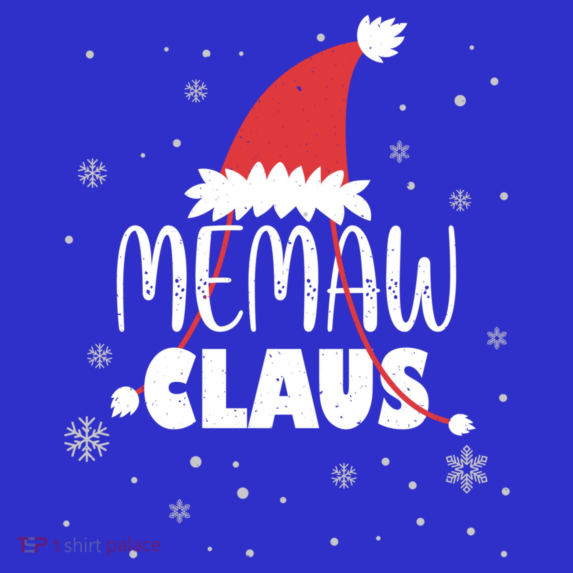 Memaw Claus Santa Hat Grandma Xmas Granny Gift Women's Tank Top