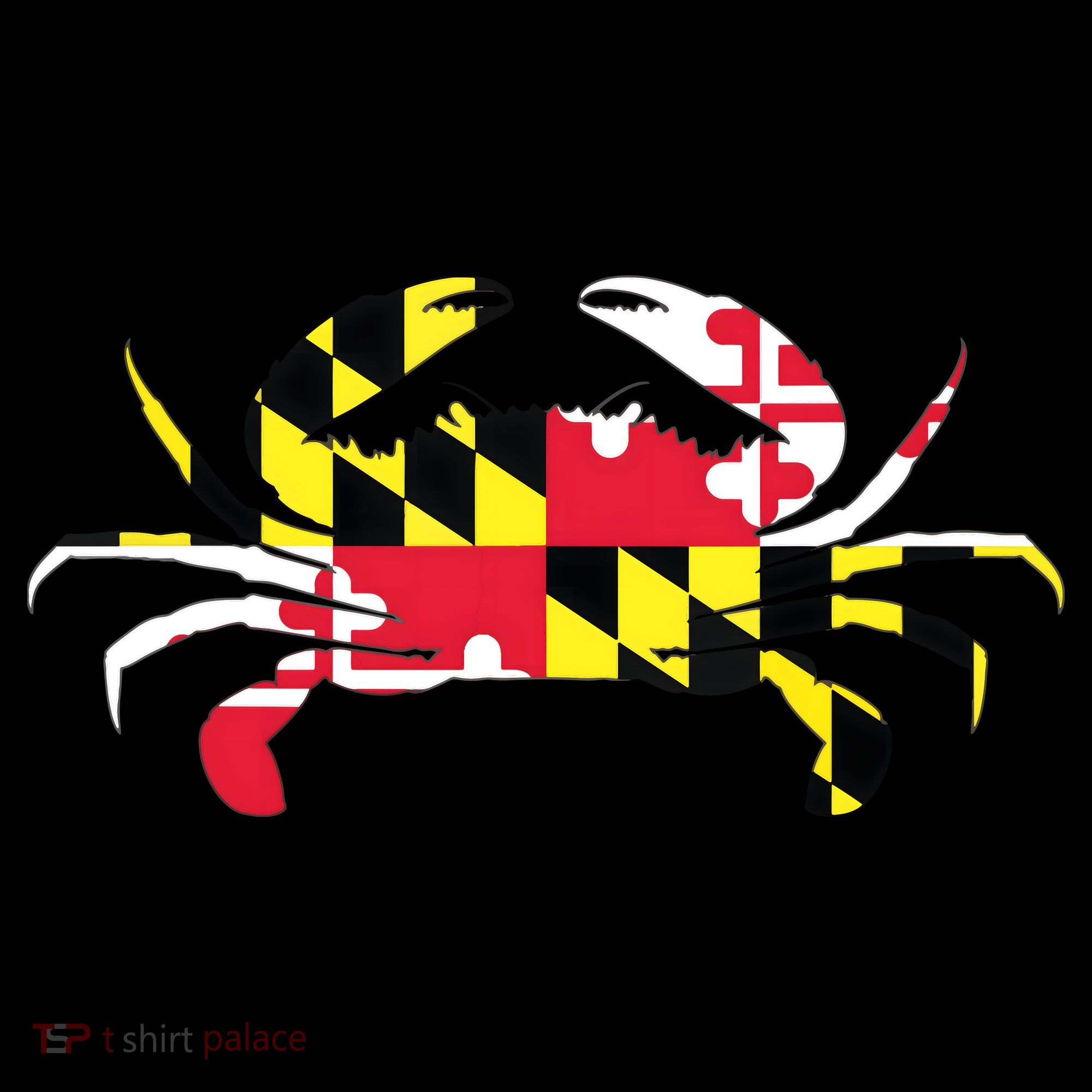 Maryland Crab State Pride Flag Backpack