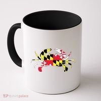 Maryland Crab State Pride Flag Coffee Mug thumb 0