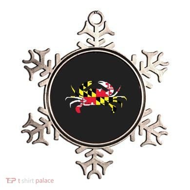 Maryland Crab State Pride Flag Ornament
