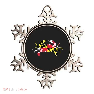 Maryland Crab State Pride Flag Ornament
