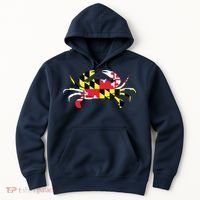 Maryland Crab State Pride Flag Hoodie thumb 0