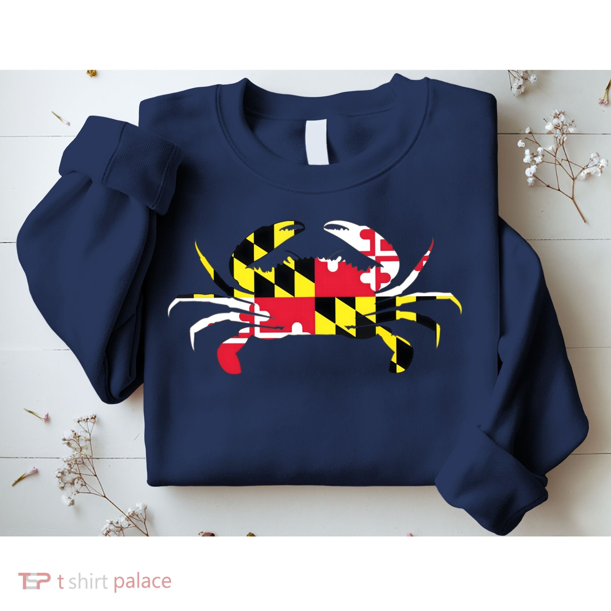Maryland Crab State Pride Flag Sweatshirt
