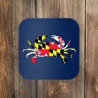 Maryland Crab State Pride Flag Coaster thumb 0