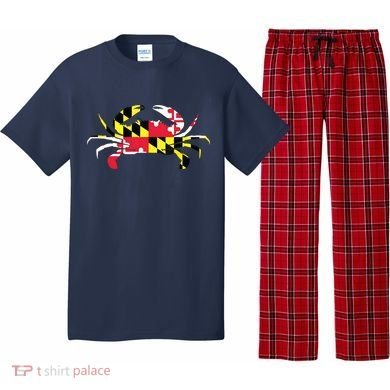 Maryland Crab State Pride Flag Pajama Set