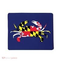 Maryland Crab State Pride Flag Mousepad thumb 0