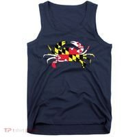 Maryland Crab State Pride Flag Tank Top thumb 0