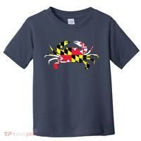Maryland Crab State Pride Flag Toddler T-Shirt thumb 0