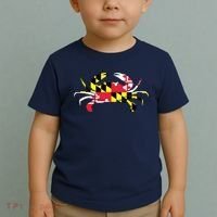 Maryland Crab State Pride Flag Toddler T-Shirt thumb 2