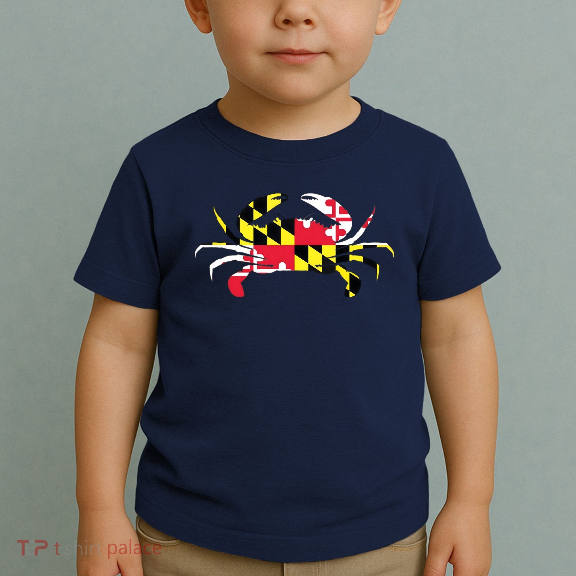 Maryland Crab State Pride Flag Toddler T-Shirt