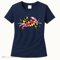 Maryland Crab State Pride Flag Women's T-Shirt thumb 0
