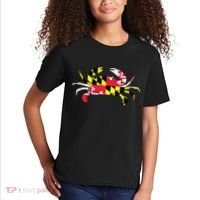 Maryland Crab State Pride Flag Kids T-Shirt thumb 2