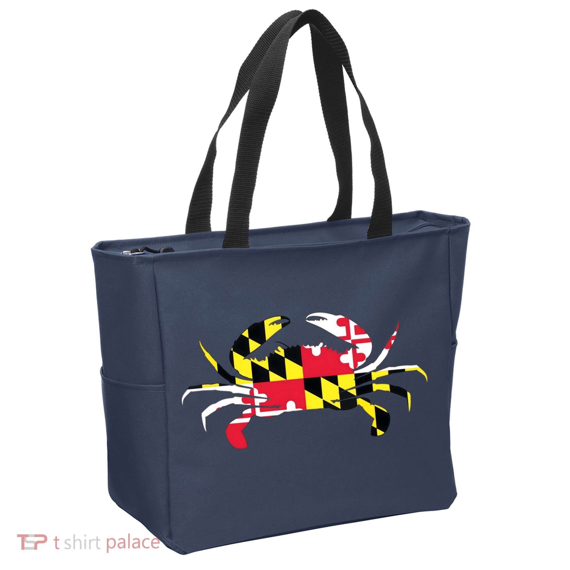 Maryland Crab State Pride Flag Tote Bag