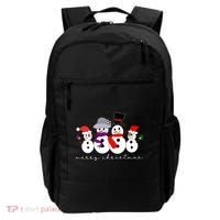 Merry Christmas Snowman Family And Friends Backpack thumb 0