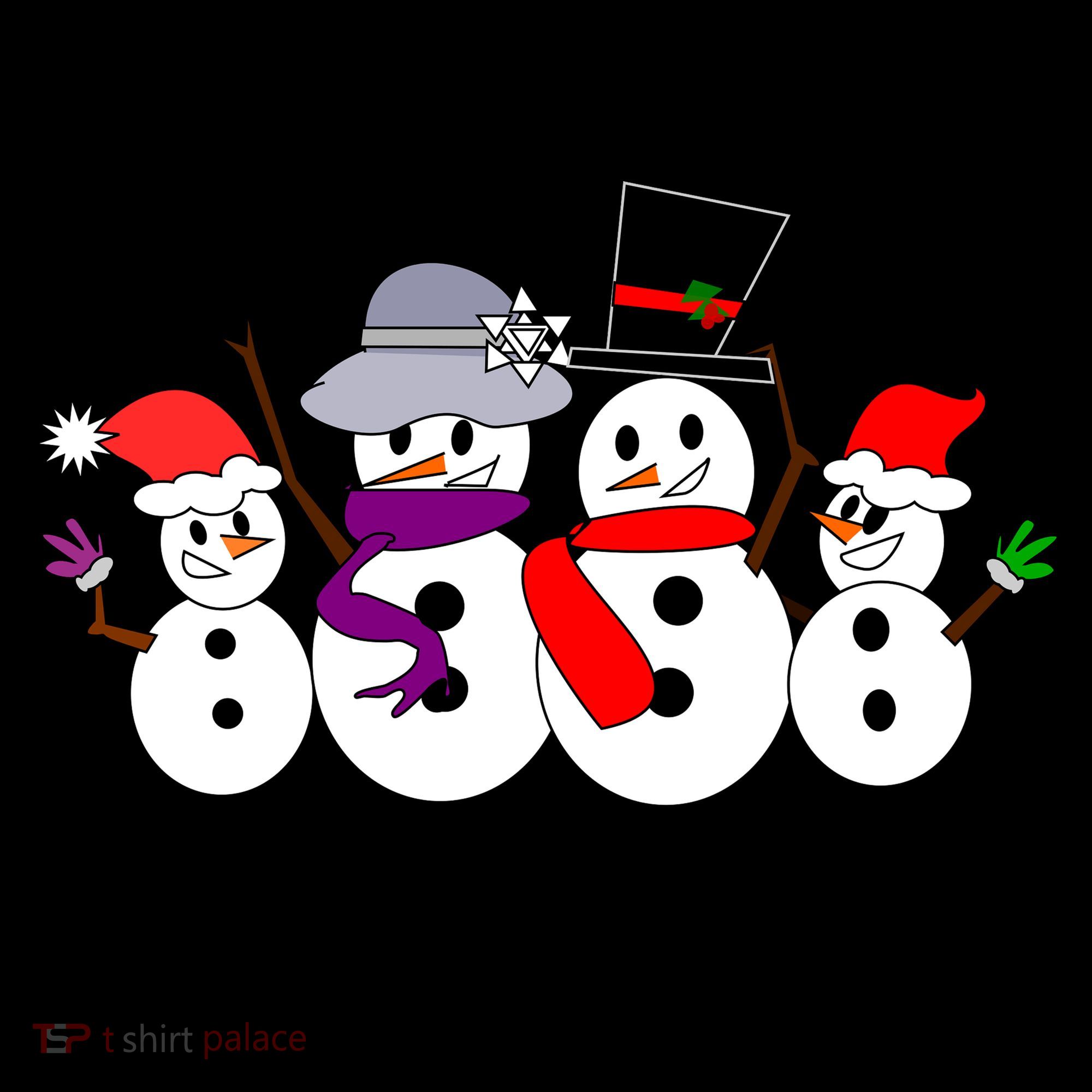 Merry Christmas Snowman Family And Friends Coffee Mug