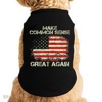 Make Common Sense Great Again Doggie Tank thumb 0