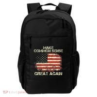 Make Common Sense Great Again Backpack thumb 0