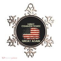 Make Common Sense Great Again Ornament thumb 0
