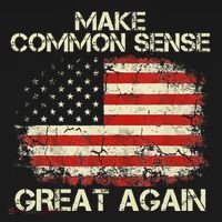 Make Common Sense Great Again Ornament thumb 1