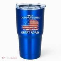 Make Common Sense Great Again Tumbler thumb 0