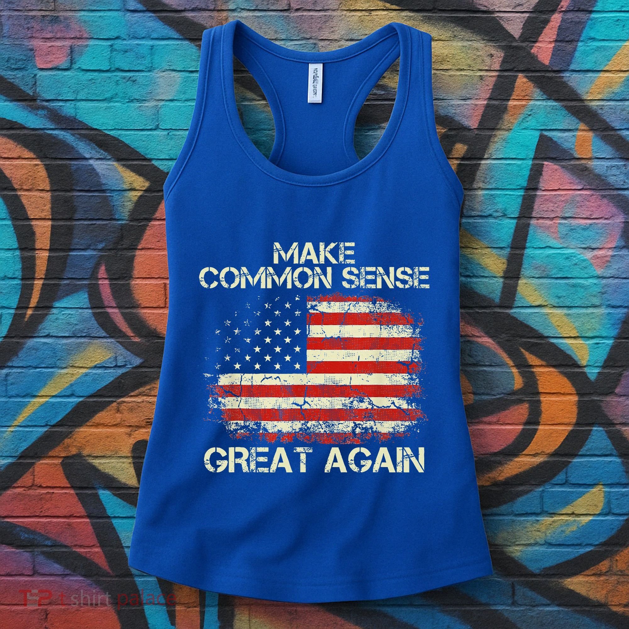 Make Common Sense Great Again Women's Tank Top