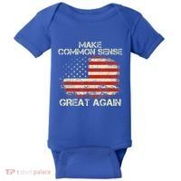 Make Common Sense Great Again Baby Bodysuit thumb 0