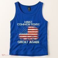 Make Common Sense Great Again Tank Top thumb 2
