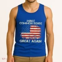 Make Common Sense Great Again Tank Top thumb 3