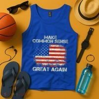 Make Common Sense Great Again Tank Top thumb 4