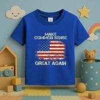 Make Common Sense Great Again Toddler T-Shirt thumb 3
