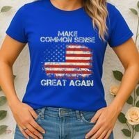 Make Common Sense Great Again Women's T-Shirt thumb 2