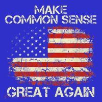 Make Common Sense Great Again Kids Long Sleeve Shirt thumb 2