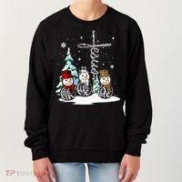 Merry Christmas Snow Faith Hope Love Christmas Women's Sweatshirt thumb 0