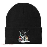Merry Christmas Snow Faith Hope Love Christmas Beanie thumb 0